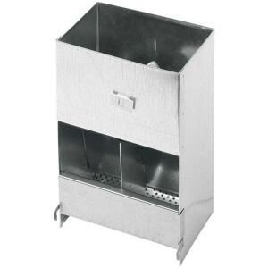 Distributeur de Nourriture pour Lapins SUINGA - Métal 2 Compartiments - 20x14x32 cm - Publicité Distributeur de Nourriture pour Lapins SUINGA - Métal 2 Compartiments - 20x14x32 cm - Publicité