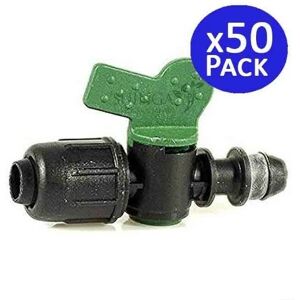 SUINGA Válvula de riego por goteo 16mm - Pack 50 SUINGA Válvula de riego por goteo 16mm - Pack 50