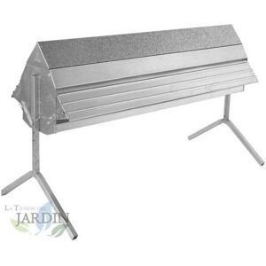 SUINGA Comedero galvanizado para ovejas y cabras - 208x80cm - 110kg SUINGA Comedero galvanizado para ovejas y cabras - 208x80cm - 110kg