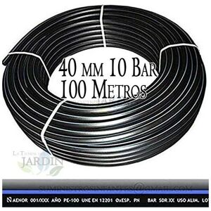 SUINGA Tubería de Agua - 40mm PE100 Alta Densidad - 100m SUINGA Tubería de Agua - 40mm PE100 Alta Densidad - 100m