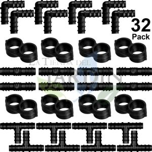 Kit di Irrigazione a Goccia Suinga 32 Pezzi - 16mm Kit di Irrigazione a Goccia Suinga 32 Pezzi - 16mm