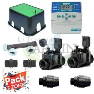 Suinga - Kit di Irrigazione Automatica 2 Zone - Timer & Valvole Suinga - Kit di Irrigazione Automatica 2 Zone - Timer & Valvole