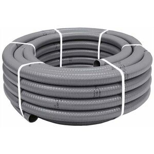 SUINGA Tubi PVC Flessibile - 25m, Grigio, Ø 32mm - Idraulica & Irrigazione SUINGA Tubi PVC Flessibile - 25m, Grigio, Ø 32mm - Idraulica & Irrigazione