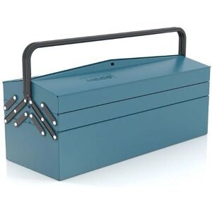 Heco Caja de herramientas - Azul 4 compartimentos - Almacenamiento de herramientas Heco Caja de herramientas - Azul 4 compartimentos - Almacenamiento de herramientas