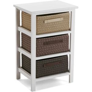 Versa Gavle Rangement Salle de Bain Compact - Petite Commode en Bois - Publicité Versa Gavle Rangement Salle de Bain Compact - Petite Commode en Bois - Publicité