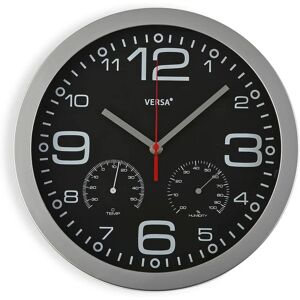 Zegar ścienny Versa Pamuk - Nowoczesny Vintage z aluminium i szkła Zegar ścienny Versa Pamuk - Nowoczesny Vintage z aluminium i szkła