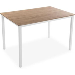 Table à manger blanche Amaia - Versa - Publicité Table à manger blanche Amaia - Versa - Publicité