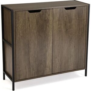 Versa Lizzy - Sideboard with Industrial Style - 78.8x30x83.2cm Versa Lizzy - Sideboard with Industrial Style - 78.8x30x83.2cm
