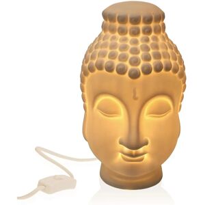 Lámpara de mesa Versa Gautama Buda de porcelana - Lámpara de escritorio Lámpara de mesa Versa Gautama Buda de porcelana - Lámpara de escritorio