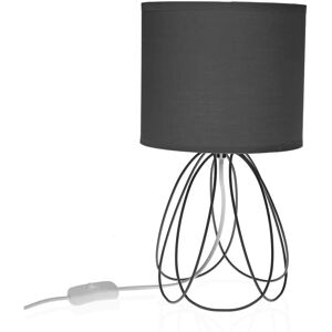 Lámpara de escritorio Versa 20790199 en metal gris - Luz de mesa Lámpara de escritorio Versa 20790199 en metal gris - Luz de mesa