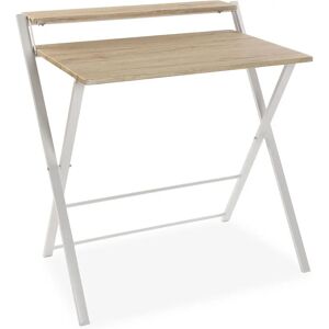 Versa Blake Foldable Desk - Space Saving, Wooden, 83x50x81.3cm Versa Blake Foldable Desk - Space Saving, Wooden, 83x50x81.3cm