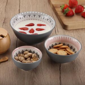 Versa Grey 4 pcs Dining Bowl - dining bowl Versa Grey 4 pcs Dining Bowl - dining bowl