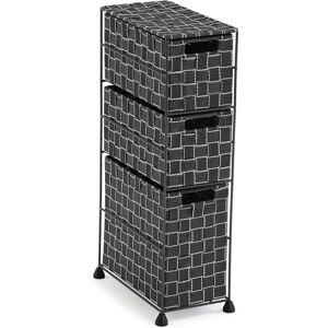 Versa Nilo Szafka Łazienkowa - 3 Kosze - 57x15.5x28cm Versa Nilo Szafka Łazienkowa - 3 Kosze - 57x15.5x28cm
