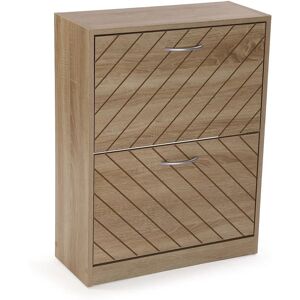 Versa Niall Rustic Style Shoe Rack - 24x74.5x57 cm Versa Niall Rustic Style Shoe Rack - 24x74.5x57 cm