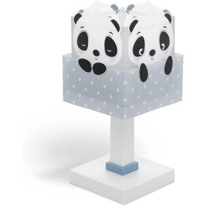 Lampada da comodino Panda Azzurro - Multicolore Lampada da comodino Panda Azzurro - Multicolore