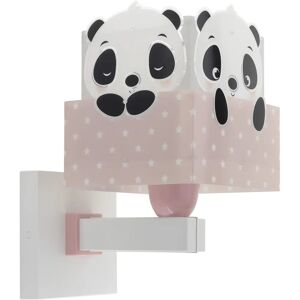 Lampada Applique Panda Rosa Dalber - Sicura per bambini, Fotoluminescente Lampada Applique Panda Rosa Dalber - Sicura per bambini, Fotoluminescente