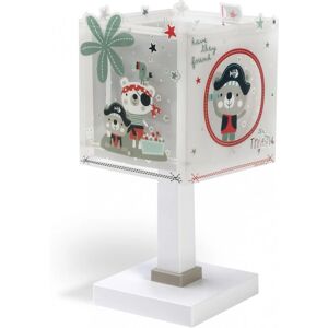 Dalber La Lampe de Table Pirates - E14 8W LED Multicolore - Convient aux Enfants - Publicité Dalber La Lampe de Table Pirates - E14 8W LED Multicolore - Convient aux Enfants - Publicité