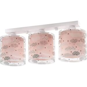 Dalber Cloud Pink 3-Lichter Deckenleuchte - Kinderzimmerdekor Dalber Cloud Pink 3-Lichter Deckenleuchte - Kinderzimmerdekor