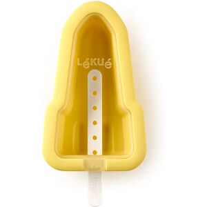 Lékué Stampo Ghiacciolo Razzo Giallo con Coperchio Lékué Stampo Ghiacciolo Razzo Giallo con Coperchio