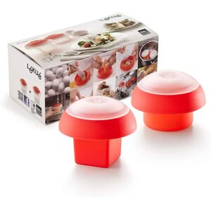 Lékué Ovo Kit 2 Unidades - Moldes de Huevo con Forma Cilíndrica y Cuadrada Lékué Ovo Kit 2 Unidades - Moldes de Huevo con Forma Cilíndrica y Cuadrada