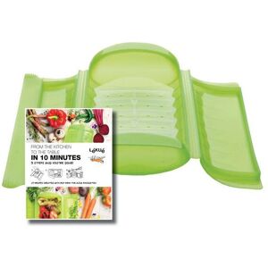 Lékué Cesto de Vapor - Saludable, Apto para Microondas, Gran Capacidad - Vaporera Lékué Cesto de Vapor - Saludable, Apto para Microondas, Gran Capacidad - Vaporera