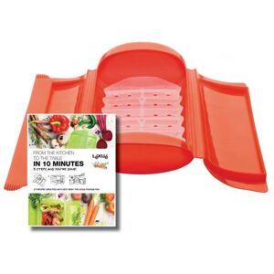 Lékué Estuche de Vapor Grande para Microondas - Cesta de Vapor Lékué Estuche de Vapor Grande para Microondas - Cesta de Vapor