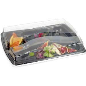 Garcia de Pou - 208.68 - RPET - Negro - Contenedor de comida Garcia de Pou - 208.68 - RPET - Negro - Contenedor de comida