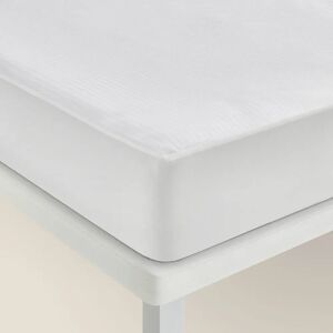 Housse de matelas blanche en coton Pikolin - Respirante, côtés élastiques - Publicité Housse de matelas blanche en coton Pikolin - Respirante, côtés élastiques - Publicité