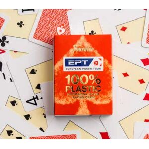 Fournier 1040724 - Blå/Röd European Poker Tour Plastkort - Poker Typ Fournier 1040724 - Blå/Röd European Poker Tour Plastkort - Poker Typ