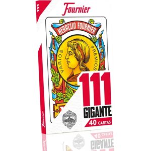Grand jeu de cartes Fournier Modèle 111 - Accessoires pour jeux de société - Publicité Grand jeu de cartes Fournier Modèle 111 - Accessoires pour jeux de société - Publicité