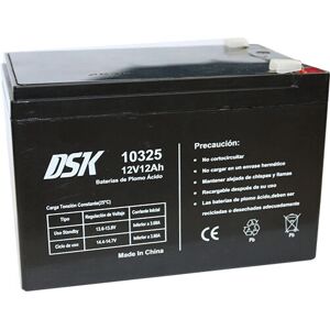 DSK 10325 Batterij - 12V, 12Ah - Gesloten Loodzuur - Huisaalarm DSK 10325 Batterij - 12V, 12Ah - Gesloten Loodzuur - Huisaalarm