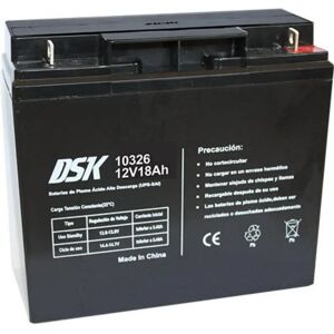 DSK 10371 - 12V 18Ah AGM Batterij - Veiligheidssysteem DSK 10371 - 12V 18Ah AGM Batterij - Veiligheidssysteem