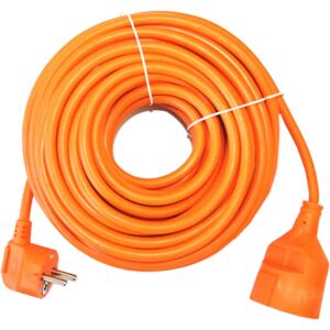 Silver Electronics Rallonge de 25m Orange - Cordon d'extension intérieur - Publicité Silver Electronics Rallonge de 25m Orange - Cordon d'extension intérieur - Publicité