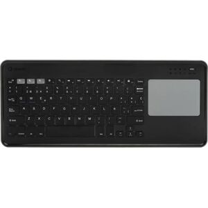 Clavier Bluetooth sans fil SilverHT avec Touchpad - Noir - Clavier pour Smart TV, PC, Mac, Android, iOS - Publicité Clavier Bluetooth sans fil SilverHT avec Touchpad - Noir - Clavier pour Smart TV, PC, Mac, Android, iOS - Publicité