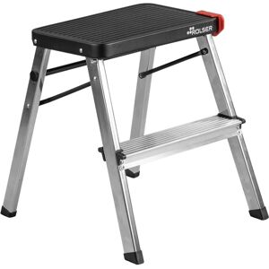 Taburete Plegable de Aluminio Rolser M-2 - 2 Peldaños Taburete Plegable de Aluminio Rolser M-2 - 2 Peldaños