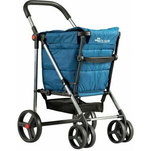 Rolser BAS001-1001 torba na zakupy - Turkusowa - Wózek na 4 koła Rolser BAS001-1001 torba na zakupy - Turkusowa - Wózek na 4 koła