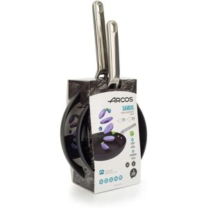 Arcos Samoa Non-Stick Frying Pans Set - 20/24cm - Induction Compatible Arcos Samoa Non-Stick Frying Pans Set - 20/24cm - Induction Compatible
