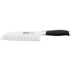 Arcos seria Kyoto - Nóż Santoku - Kuta stal nierdzewnej - Czarna rękojeść - Nóż kuchenny Arcos seria Kyoto - Nóż Santoku - Kuta stal nierdzewnej - Czarna rękojeść - Nóż kuchenny