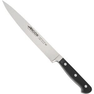 Coltello da cucina classico Arcos - Lama in acciaio inox forgiato - 210mm - Manico nero Coltello da cucina classico Arcos - Lama in acciaio inox forgiato - 210mm - Manico nero