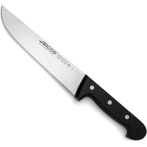 Arcos Univerzální Série - Řeznický nůž - Čepel z nerezové oceli NITRUM 200 mm - POM Rukojeť Černá Arcos Univerzální Série - Řeznický nůž - Čepel z nerezové oceli NITRUM 200 mm - POM Rukojeť Černá