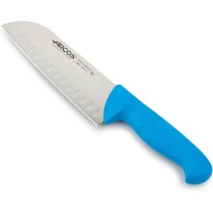 Couteau Santoku Arcos 2900- Prof - Acier, Manche ergonomique, 18cm - Publicité Couteau Santoku Arcos 2900- Prof - Acier, Manche ergonomique, 18cm - Publicité