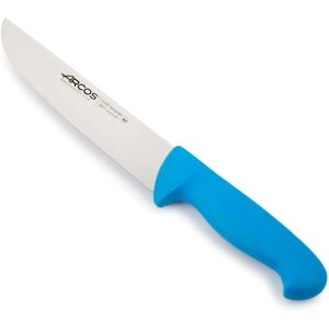 Couteau de Boucher Arcos 2900 - 21cm Acier Nitrum, Manche Bleu - Publicité Couteau de Boucher Arcos 2900 - 21cm Acier Nitrum, Manche Bleu - Publicité
