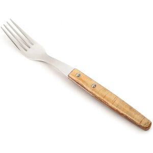 Arcos Serie Tafelmessen en Vork - Roestvrij Staal 18/10 - Bruin Hout Arcos Serie Tafelmessen en Vork - Roestvrij Staal 18/10 - Bruin Hout