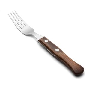 Set di forchetta e coltello da tavola Arcos Monobloc - Manico marrone Set di forchetta e coltello da tavola Arcos Monobloc - Manico marrone