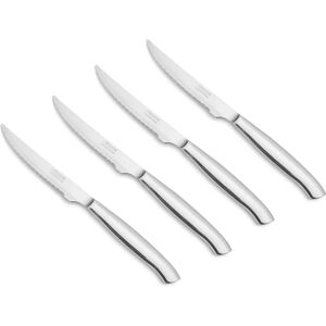 Coltelli da tavola Arcos Bows Serie - Set di 4 pezzi - Acciaio inossidabile - 110 mm - Monoblocco - Posate Coltelli da tavola Arcos Bows Serie - Set di 4 pezzi - Acciaio inossidabile - 110 mm - Monoblocco - Posate
