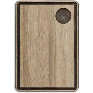 Arcos - Tabla de Corte con Canal - Madera - Marrón - 33x23cm - 6.5mm Arcos - Tabla de Corte con Canal - Madera - Marrón - 33x23cm - 6.5mm