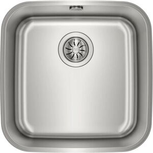 Évier encastré carré en acier inoxydable Teka BE 40.40 1C - Publicité Évier encastré carré en acier inoxydable Teka BE 40.40 1C - Publicité