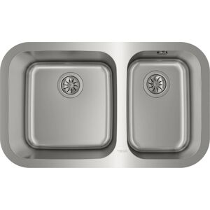 Évier Teka BE 2C 785 en Inox Sous Plan - Rectangulaire, 2 Bols, 90cm - Publicité Évier Teka BE 2C 785 en Inox Sous Plan - Rectangulaire, 2 Bols, 90cm - Publicité
