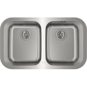 Teka BE 2C 780 - Fregadero de acero inoxidable, encastrado rectangular Teka BE 2C 780 - Fregadero de acero inoxidable, encastrado rectangular