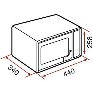 Micro-ondas com grelha Teka 40590480 20 L 700W Micro-ondas com grelha Teka 40590480 20 L 700W